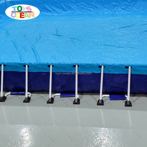 Grande <span class=keywords><strong>piscine</strong></span> <span class=keywords><strong>hors</strong></span> <span class=keywords><strong>sol</strong></span> en métal, <span class=keywords><strong>rectangulaire</strong></span>, commerciale, portable, parc aquatique - Product Image 6