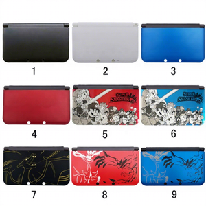 Set Completo di Accessori, Scocca di Ricambio per 3DS XL LL, Cover Anteriore e Posteriore Sostitutiva - Product Image 1