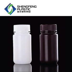 25ml 125ml 250ml 1000ml HDPE 500ml Thuốc thử chai rộng miệng phòng thí nghiệm hóa chất chai cho Thuốc thử - Product Image 3