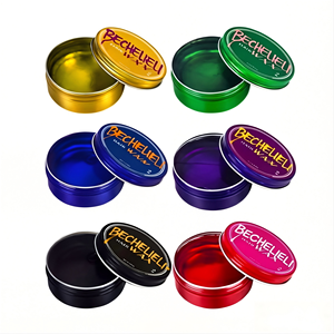 OEM/ODM Private Label Anti Frizz Styling Pomade Sticker Wholesale Fashion Strong Hold Professional Edge Control <strong>Hair</strong> Wax MOQ - Product Image 1