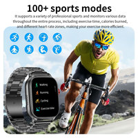 Reloj Inteligente AK109 con 1400mAh, Llamadas Inalámbricas, Monitoreo del Sueño, Múltiples Modos Deportivos, Resistente al Agua IP68, Gel de Sílice Multifuncional