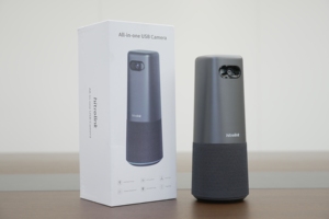 Système <span class=keywords><strong>de</strong></span> vidéoconférence USB HITROLINK HD 1080P portable tout-<span class=keywords><strong>en</strong></span>-un ultra grand angle <span class=keywords><strong>en</strong></span> plastique, acier et aluminium à mise au point fixe pour diffusion <span class=keywords><strong>en</strong></span> direct - Product Image 5