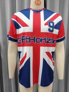 Maillots de football personnalisés, uniformes de football, service OEM pour équipes, découpe automatisée, sublimation, t-shirt F05 - Product Image 5