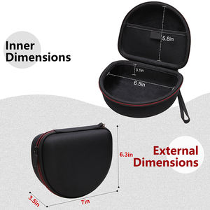 Estuche Rígido para Audífonos Personalizado al por Mayor, Estuche Protector de EVA Resistente a Impactos, Compatible con <span class=keywords><strong>Beats</strong></span> <span class=keywords><strong>Studio</strong></span> Pro - Product Image 6