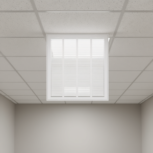 Grille de retour d'air 20 x 25 pouces rectangulaire en acier galvanisé pour conduits et registres - Product Image 2