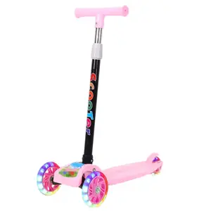 Toys Kids Scooter 3 Wheel 4 Wheel Scooters Children Mini Baby Kick Scooter