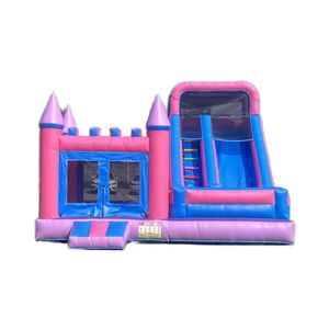 Vendita calda tema commerciale buttafuori gonfiabile scivolo gonfiabile salto mondo divertente - Product Image 1