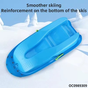 <span class=keywords><strong>Luge</strong></span> de <span class=keywords><strong>neige</strong></span> pour enfants en PEHD à face avant interchangeable, épaissie et résistante à l'usure, pour parc d'attractions, avec <span class=keywords><strong>pelle</strong></span> à <span class=keywords><strong>neige</strong></span> et pince à boules de <span class=keywords><strong>neige</strong></span> - Product Image 3
