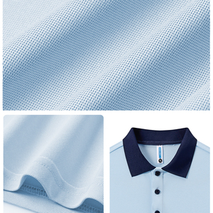Camisetas Polo Personalizadas de Manga Corta, Bordadas, con Bloques de Color, Uniformes de Trabajo con Cuello, Camisetas con Logotipo de Grupo Impreso - Product Image 3