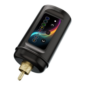 แหล่งจ่ายไฟไร้สาย RCA สำหรับเครื่องสักลายแบบขายส่ง ชุดแบตเตอรี่ชาร์จเร็ว สำหรับเครื่องสักลายแบบปากกา ใช้ในสตูดิโอศิลปะบนร่างกาย - Product Image 1