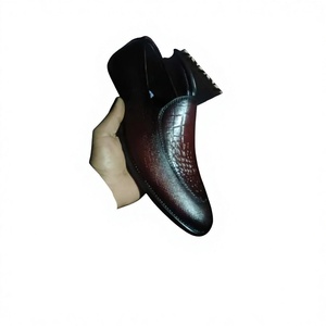 Chaussures habillées imperméables en cuir véritable de qualité supérieure BS International BI-01, excellente finition, absorbantes, durables, personnalisables - Product Image 3