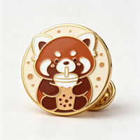 Épinglette en émail personnalisée, dorée, en émail dur ou souple, badge métallique de dessin animé, fabricant de logos, épinglette de revers en émail dur mignonne sur le thème de l'anime