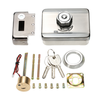 Serrure de porte à mortaise électronique intelligente DFD 12V CC avec entrée sans clé, sécurité de niveau 1 ANSI, moteur silencieux et télécommande