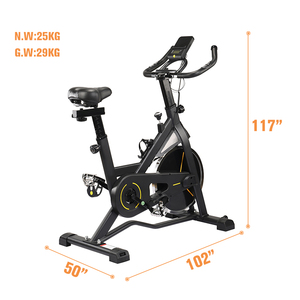 Maketec Jtb500e 2024 Vélo de spinning en gros de haute qualité durable à utiliser à l'intérieur Vélo de spinning à faible bruit Équipement de gym pour <span class=keywords><strong>la</strong></span> maison - Product Image 6