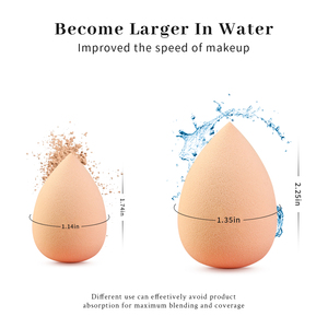 Oeuf de beauté personnalisé sans latex cosmétique maquillage mélangeur sans latex merveille sans latex maquillage éponge bouffée - Product Image 5
