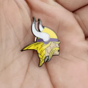 <span class=keywords><strong>Los</strong></span> <span class=keywords><strong>Angeles</strong></span> chargeurs Badge numérique imprimé métal broche broche sport thème bijoux pour pour épinglette fabricant NFLTeams Logo Offre Spéciale - Product Image 4