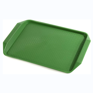 Thanh Lịch Không Thể Phá Vỡ ABS Nhựa Phục Vụ Khay Có Thể Tái Chế Thức Ăn Nhanh Khay Cho Nhà Sử Dụng Bền Quán cà phê Bộ Đồ Ăn - Product Image 6