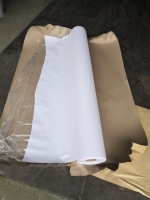 Papel Bond Blanco Reciclable para Plotter CAD, para Uso en Prendas de Vestir, 45 g/m², Compatible con Impresión Digital, Pulpa Mixta, Admite Múltiples Anchos