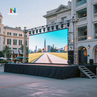 Panneau d'écran de location de tourisme extérieur clé en main 2m x 3m 2.6mm2.97mm 3.91mm 4.81mm Affichage LED de mur vidéo scène