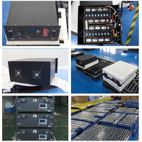 Batterie au lithium-ion solaire domestique à prix d'usine, batterie de stockage d'énergie Lifepo4 51.2V 100Ah 200Ah 300Ah, batterie au lithium puissante 5Kwh