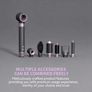 Secador de Pelo Multifuncional <span class=keywords><strong>5</strong></span> <span class=keywords><strong>en</strong></span> <span class=keywords><strong>1</strong></span> con Cepillo, Motor BLDC DC, Precio de Fábrica - Product Image 1