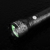 Lampe torche rechargeable d'usine, lanterne LED blanche, lampe tactique, lampes de poche EDC compatibles avec la charge USB