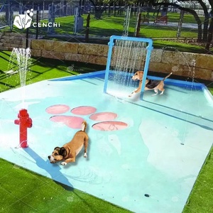 Parc aquatique <span class=keywords><strong>pour</strong></span> chiots Cenchi, résidentiel, familial, commercial, aire de jeux aquatique <span class=keywords><strong>pour</strong></span> chiens, jeux d'eau rafraîchissants, jouets amusants, équipement de pulvérisation - Product Image 6