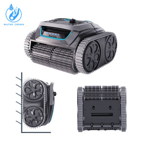 Corona de agua, recién llegado, <span class=keywords><strong>Robot</strong></span> DE LIMPIEZA DE PISCINAS inalámbrico, pared robótica, natación, limpiador de filtro subacuático - Product Image 6