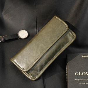 Fashionable Retro Men's <b>Medium</b>-length Pu Wallet Vintage Trendy Versatile Clutch Bag Young Men Multi-card Slot Coin <b>Purse</b> Model - Product Image 2