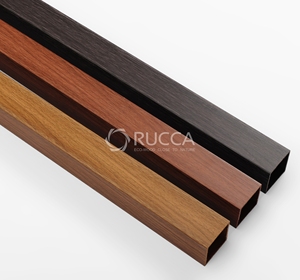 Rucca 50*50มม. ไม้และพลาสติกคอมโพสิต (wpc/pvc) ส่วนสี่เหลี่ยมกลวงสี่เหลี่ยมสำหรับใช้กลางแจ้ง - Product Image 3