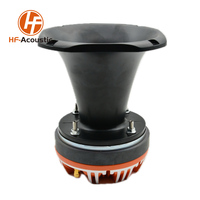 Tweeter à compression professionnel en titane de 2 pouces avec unité de pavillon, 120 watts, haut-parleur à gorge de 2 pouces et pavillon HF-FA5103H