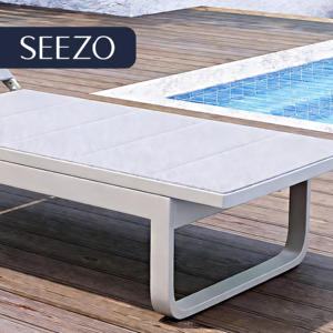 كراسي استلقاء جديدة رائجة لعام <span class=keywords><strong>2026</strong></span> للاستخدام الخارجي بإطار من الألومنيوم ونسيج تكستيلين قابلة للطي ومقاومة للماء لحمامات السباحة والأماكن الخارجية - Product Image 4