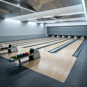 Arena de Bolos Marca Flying con Sistema de 10 Pistas, Pistas de Bolos Personalizadas y Bolas para Uso en Interiores, Garantía de 2 Años - Hecho en China - Product Image 4