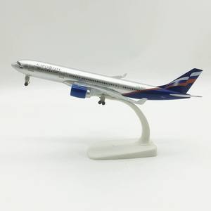 Modelo a Escala 1:400 del Avión A330 de Russia Airlines, 20CM, de Aleación, para Regalo y Recuerdo - Product Image 1