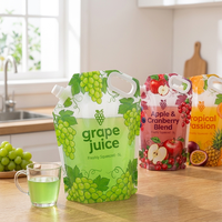 Pochette Doypack 5L en PET avec bec verseur facile à remplir, qualité alimentaire, pour huile comestible