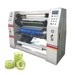 공기 칼 CS215 BOPP 1 인치 문구용품 테이프 slitter rewinder