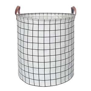 2024 Hot-Selling <b>Foldable</b> Fabric Laundry <b>Baskets</b> Household Storage Boxes Bins for Clothes Washing and Storage - Product Image 1