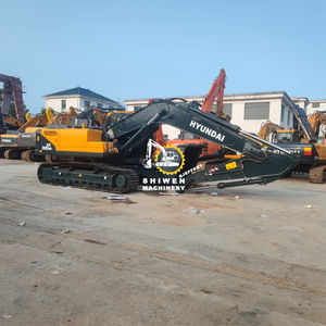 Excavadora de cadenas Hyundai HX300HD usada, modelo 2022, pocas horas, motor Cummins C8.3, cojinete central, equipo de minería de 30 toneladas - Product Image 3