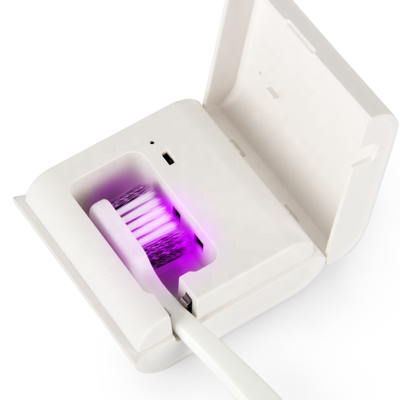 Лидер продаж Amazon, настенный держатель для зубной щетки с УФ-стерилизацией