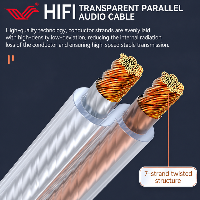 Heavy Duty 12AWG OFC Speaker Cable UV Resistant Waterproof Shielded Audio Wire for Outdoor PA System