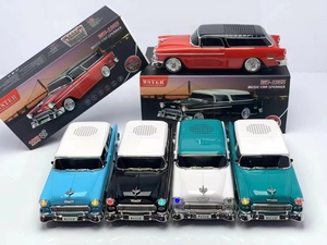 Mới Đến WS-1955 Fancy Xe Hình Dạng Mô Hình Loa Stereo Âm Thanh Di Động Ngoài Trời Loa Không Dây Với TF FM AUX USB Bt - Product Image 4