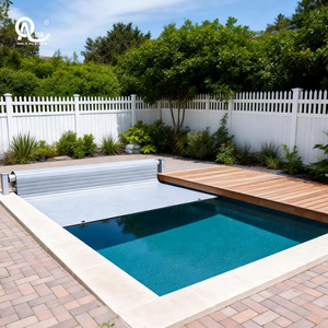 Couverture de piscine en PC de haute qualité Water Crown, résistante, imperméable, durable, antidérapante, facile à installer pour les piscines extérieures, sur mesure - Product Image 6