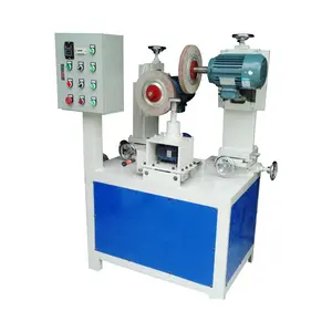 Professional supply stainless steel tableware automatic round pipe rotary metal polishing machine