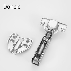 Vente chaude Charnières de porte de meuble de cuisine traditionnelles Charnières hydrauliques à fermeture douce Charnières de meuble en fer pour bureau hôpital - Product Image 1