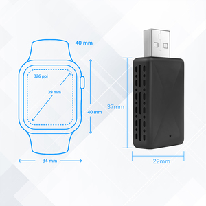 Adaptateur sans fil <span class=keywords><strong>CarPlay</strong></span> portable USB 2 en 1, dongle intelligent <span class=keywords><strong>CarPlay</strong></span> pour <span class=keywords><strong>iPhone</strong></span> Apple <span class=keywords><strong>compatible</strong></span> <span class=keywords><strong>CarPlay</strong></span> - Product Image 2