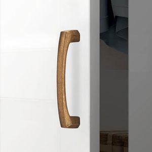 <span class=keywords><strong>Tiradores</strong></span> de latón antiguo para gabinetes de cocina, <span class=keywords><strong>tiradores</strong></span> vintage para cajones, herrajes de cocina en bronce <span class=keywords><strong>dorado</strong></span> <span class=keywords><strong>envejecido</strong></span>, <span class=keywords><strong>tiradores</strong></span> para cómodas - Product Image 5