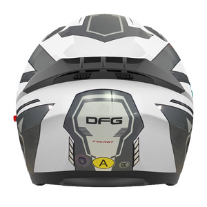 Casco <span class=keywords><strong>de</strong></span> Motocicleta Integral 3/4 con Certificación DOT, Doble Visera Solar, Cierre Rápido y <span class=keywords><strong>Lentes</strong></span> Dobles Antivaho - Product Image 4
