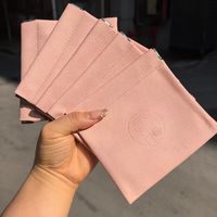 Porte-monnaie à pression en cuir PU rose personnalisé avec logo imprimé, cadeau promotionnel, porte-monnaie à pression et portefeuille personnalisé