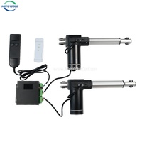 Actionneur linéaire électrique robuste 6000N 12V/24V avec retour de capteur Hall, utilisé pour les applications de contrôle de synchronisation