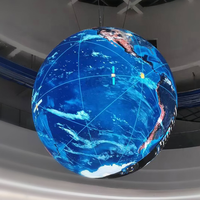 Pantalla LED Esférica Flexible 3D Suave de Alta Calidad para Publicidad Display LED Premium